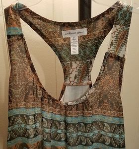 Ambiance Apparel razer back layered sleeveless